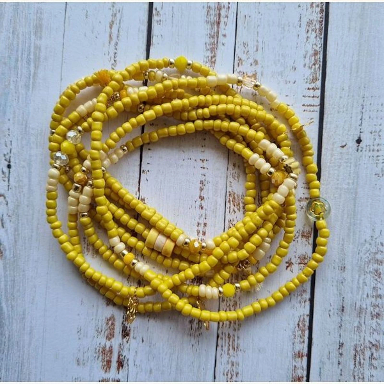 Pulsera enrollable amarilla – photo 2